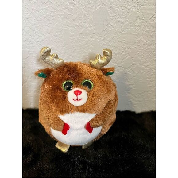 TY Beanie Ballz Plush Mistletoe - Picture 4 of 4